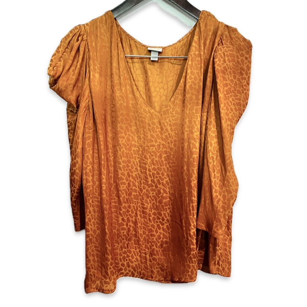 A New Day Satin Blouse XL Petite